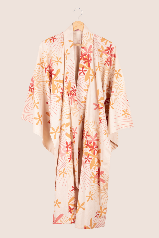 Valerie flower kimono - one size