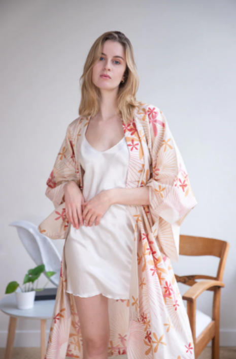 Valerie flower kimono - one size